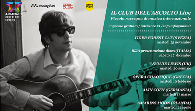 IL CLUB DELL' ASCOLTO LIVE - Ammirato Culture House