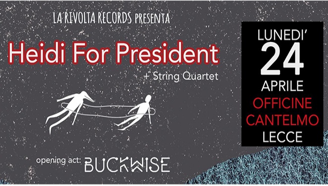 HEIDI FOR PRESIDENT - Live